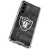 NFL Las Vegas Raiders Black & White Galaxy S23 FE Clear Case